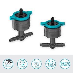 Gardena Inline droppspridare, tryckreglerande, 5-pack