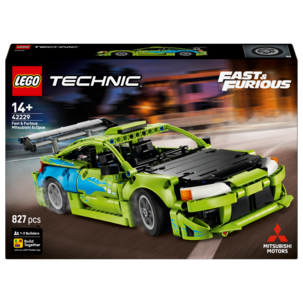 LEGO Technic Fast and Furious Mitsubishi Eclipse bil 42229, från 14 år