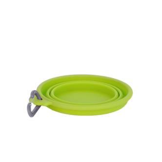 Dogman Sara grønn reiseskål for hund S/M 370 ml