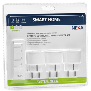 Nexa MYC-4 fjernstrømbryter 3-pakning
