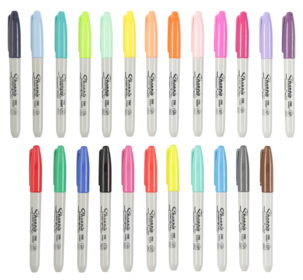 Sharpie Color Burst tusjer, 24 stk/pk