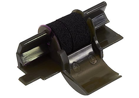 Färgrulle IR40T till bordsräknare, svart/röd