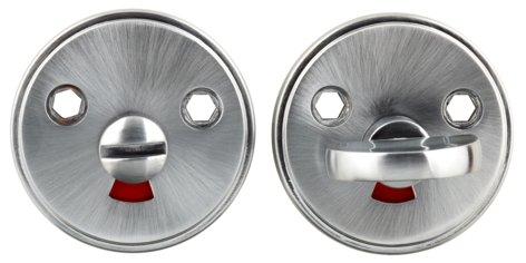 Toalettvred Beslagsboden, borstad krom