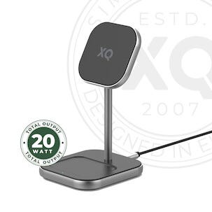 Xqisit MagSafe ladestasjon for iPhone og AirPods