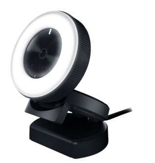 Razer Kiyo Webcam streaming-kamera med ringlampa