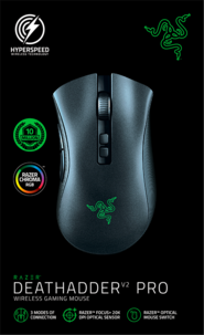 Razer DeathAdder V2 Pro trådløs gamingmus