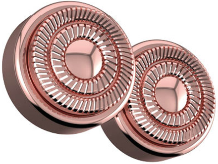 Flawless Face Replacement Heads ekstra hoder, 2-pakning