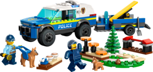 LEGO City Polisens mobila hundträning 60369, från 5 år