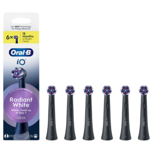 Oral-B iO Radiant White borsthuvud, svart