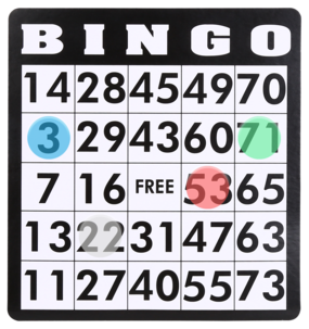 Bingospel för barn och vuxna, från 7 år