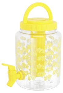 Drikkebeholder med tappekran og kjøleelement, 2,5 liter