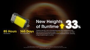 Nitecore TINI3 mini ficklampa LED 600 lm, laddningsbar USB-C