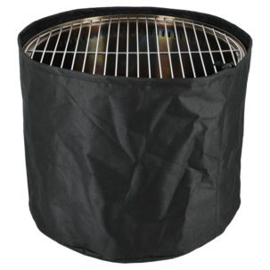 Portabel eldstad med grillgaller, utomhus, 49 x 40 cm