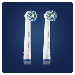 Borsthuvud refill Oral-B Cross Action 2-pack