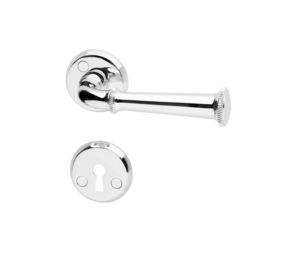 Habo Bergamo dørhåndtak med nøkkelskilt, innerdør