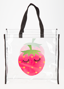 Strandväska transparent