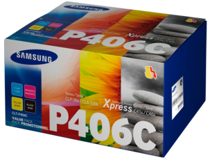 Samsung CLT-P406C Rainbow Kit toner
