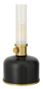 Oppladbar oljelampe, innendørs 22 cm