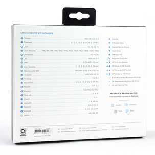 iFixit Manta 2 precisionsmejslar med 112 bits