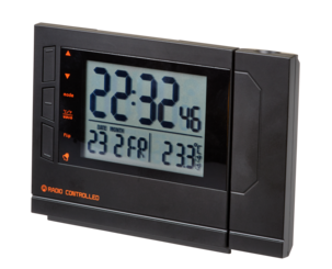 Radiokontrollerad projektorklocka