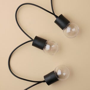 Ljusslinga glödlampor utomhus 20 varmvita LED, Northlight