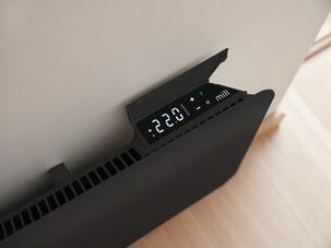 Mill Invisible Smart WiFi Sähköpatteri Gen. 4, musta, 700 W