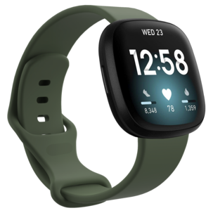 Silikonarmband till Fitbit sense2, Fitbit sense, Fitbit Versa 3, 4, small