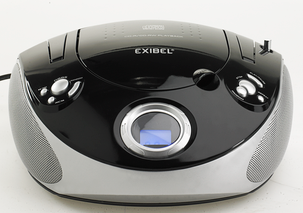 CD-spelare med FM-radio Exibel