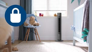 Philips CX5535 pelarfläkt med fjärrkontroll tyst, 40 W