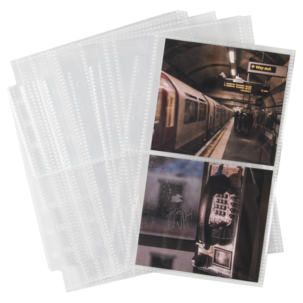 Fotofickor A5 för foton 10,6 x 9,3 cm, 20-pack