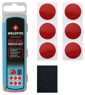 Weldtite Self Seal Patch Kit lagningslappar cykel
