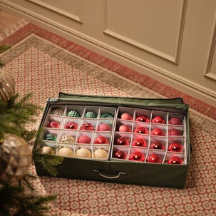 Nordfjord förvaringsväska julkulor lång 64 fack