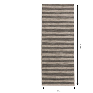 Balkongmatta randig 80 x 200 cm 