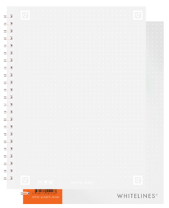 Whitelines kollegieblock A5 dotted