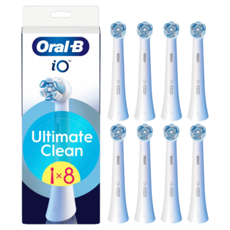 Oral-B iO Ultimate clean borsthuvud, vit