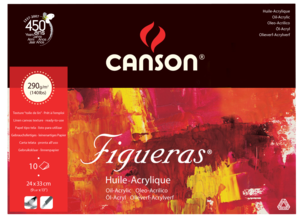 Olje- och akrylblock Canson