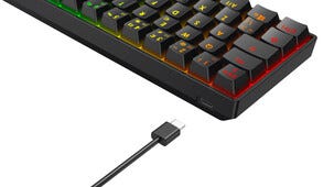 Deltaco Gaming DK470 tangentbord 60 procent RGB svart