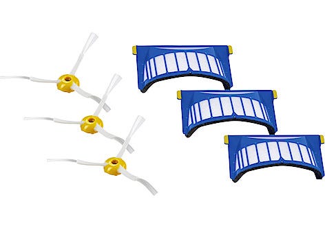 Filter och sidoborstar till iRobot 600-serien