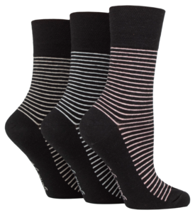 SockShop Gentle Grip Naisten sukat, 37–42, 3 paria