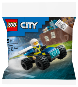 LEGO City Poliisin maastomönkijä 30664, yli 5-vuotiaille