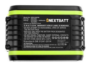 Batteri 20 V/4 Ah til Worx Landroid/PowerShare/Cocraft PRO Edition