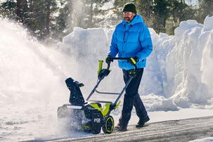 Ryobi batteridrevet snøfreser RY36STX53B-160 Max Power 36 V