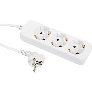 Grenuttag 3-vägs med 3 m kabel