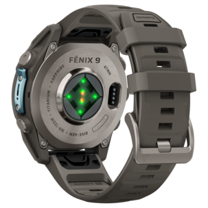 Garmin fēnix 9 äventyrsklocka, stengrå titan