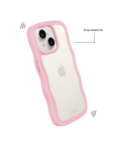 Holdit Wavy Case iPhone 16e, 15, 14, 13 mobilskal