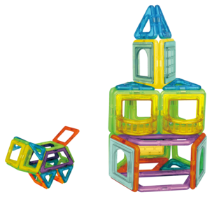 Magnetiska byggklossar för barn från 3 år