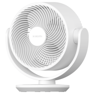 Xiaomi bordsfläkt liten och tyst med USB, vit, 18 W