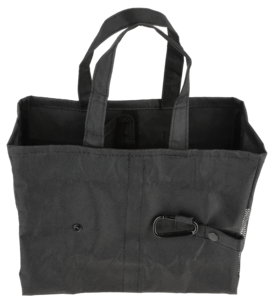 Svampkorg i tyg med två fack, hopfällbar