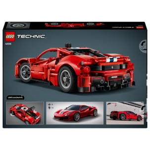 LEGO Technic Ferrari 488 Pista-auto 42235, 9+ vuotta