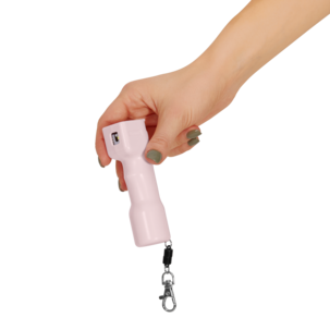 Plegium Combo försvarsspray med siren, 130 dB